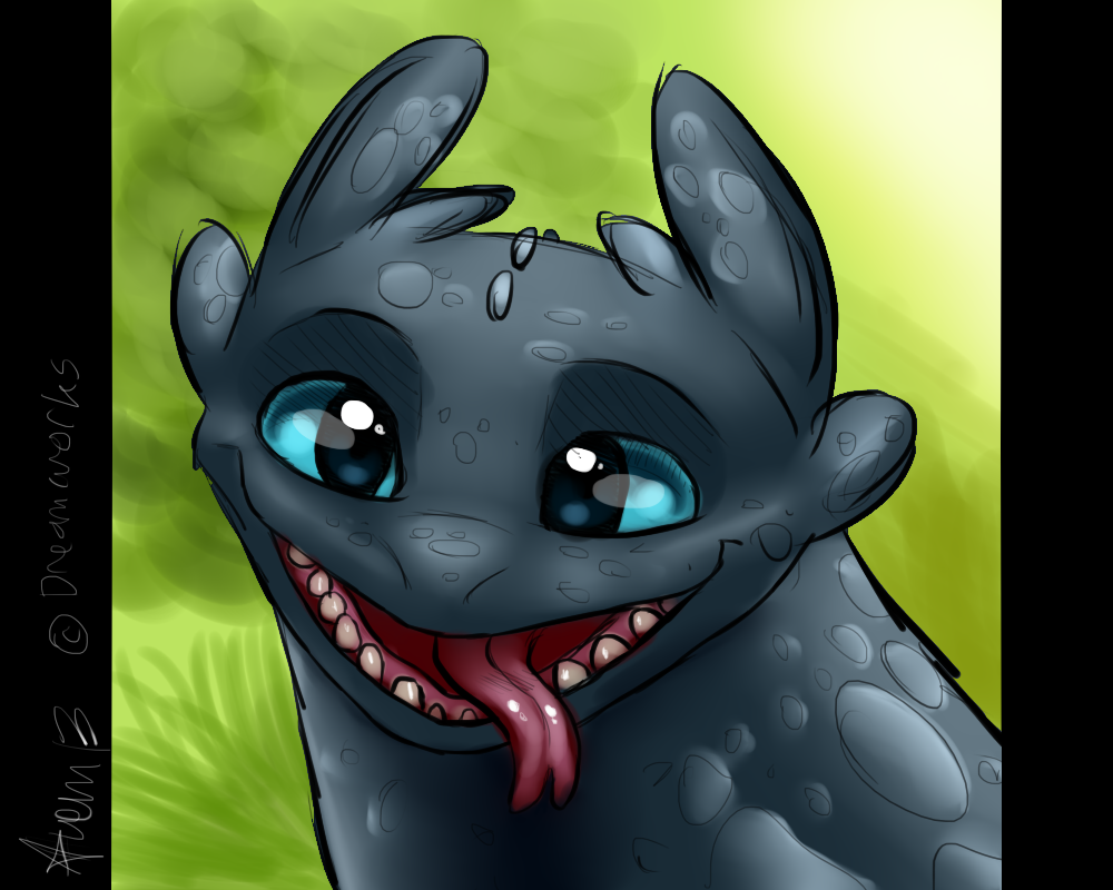Toothless by FurioustheOwlBoy on DeviantArt