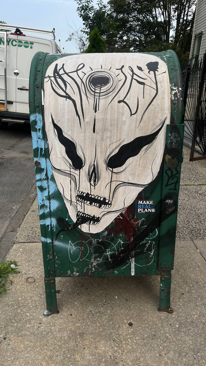 Mail box graffiti Brooklyn NY by bklyn2 on DeviantArt