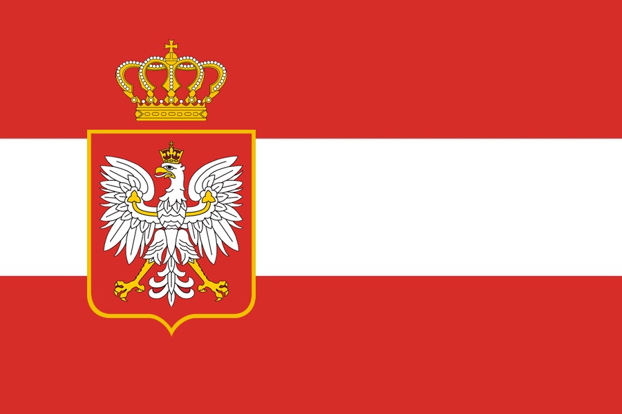 Flag Of The Kingdom Of Poland By Weles1996 On Deviantart