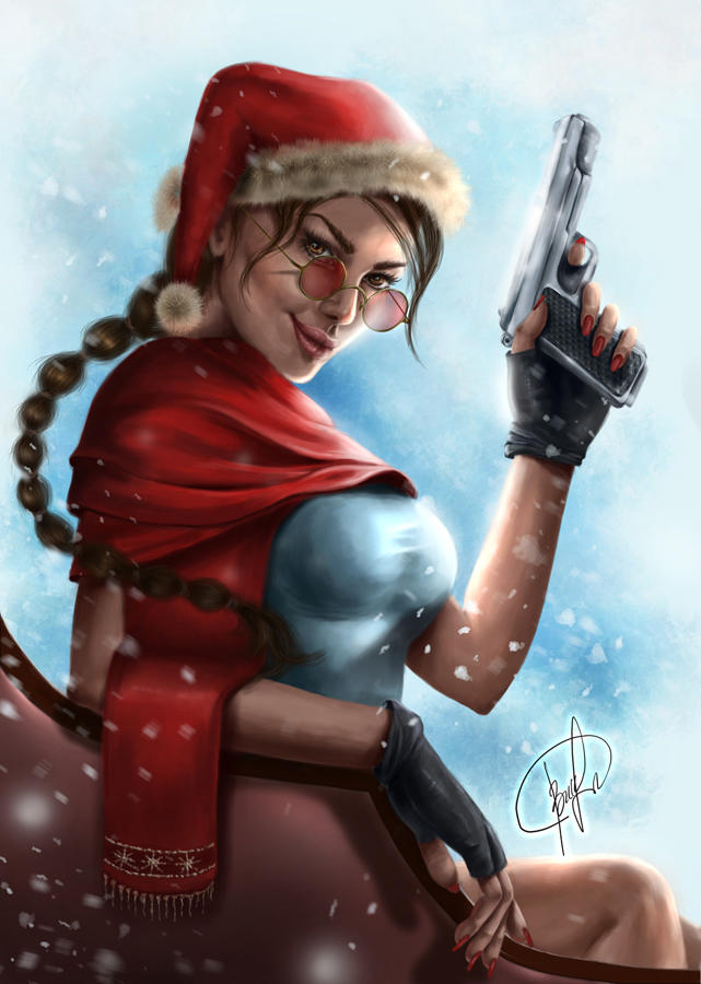 Merry Croftness...ehm, Christmas by Inna-Vjuzhanina
