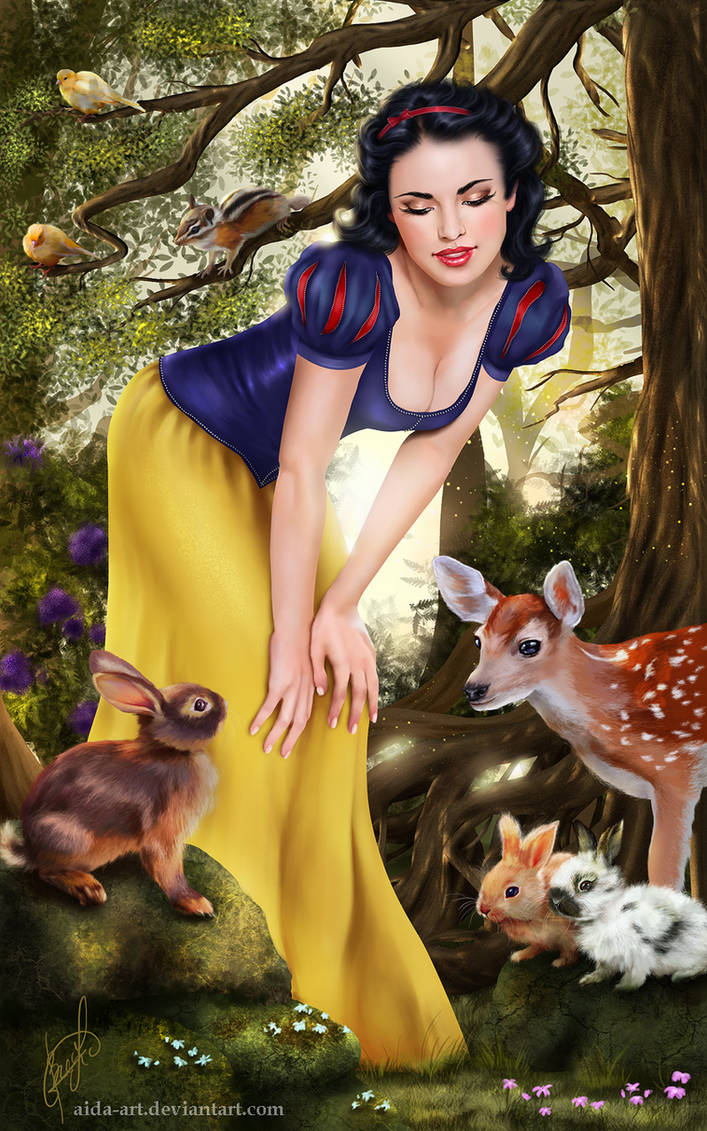 Snow White by Inna-Vjuzhanina