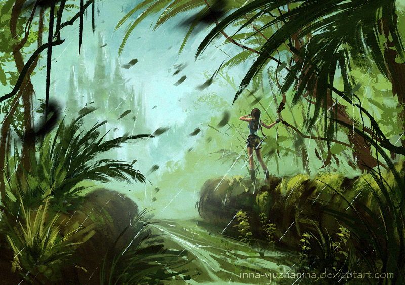 Tomb Raider sketch 05