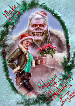 Merry Croftmas and happy Yeti Day!