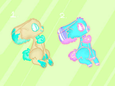 Bunny Adoptables pair (bid) ENDING SOON