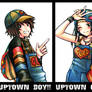 uptown boy and girl