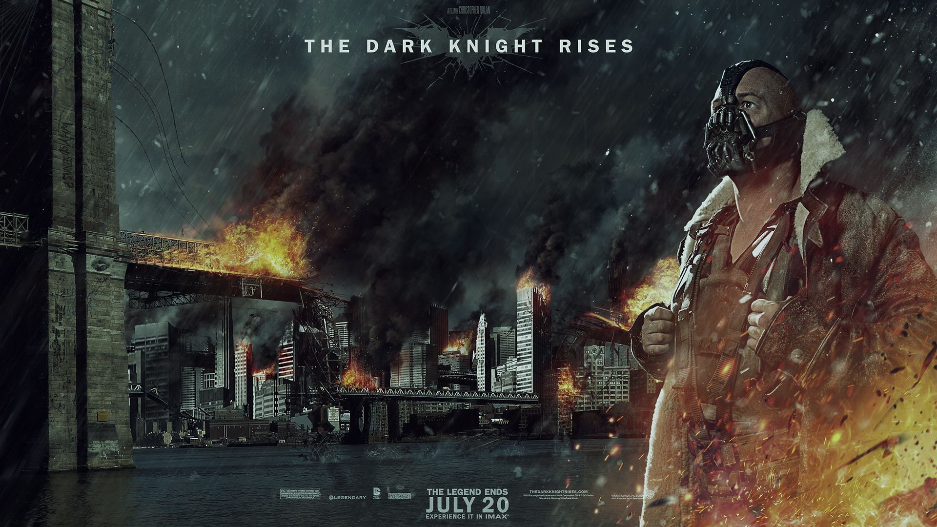 panaromic gotham city  Dark knight wallpaper, The dark knight poster, Dark  knight