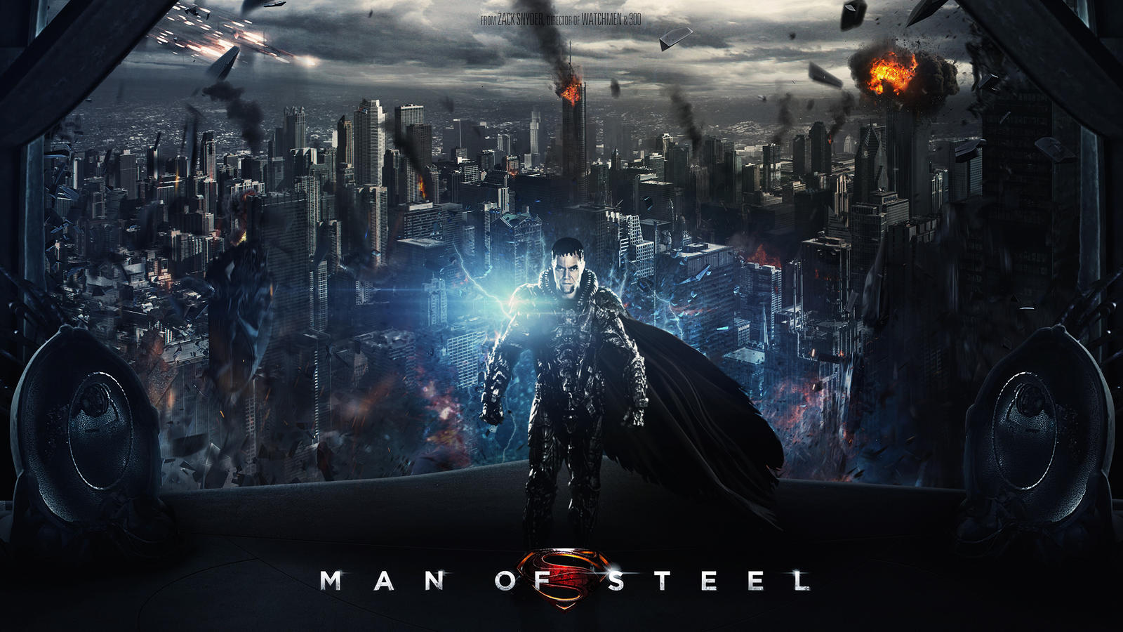 man of steel general zod wallpaper by