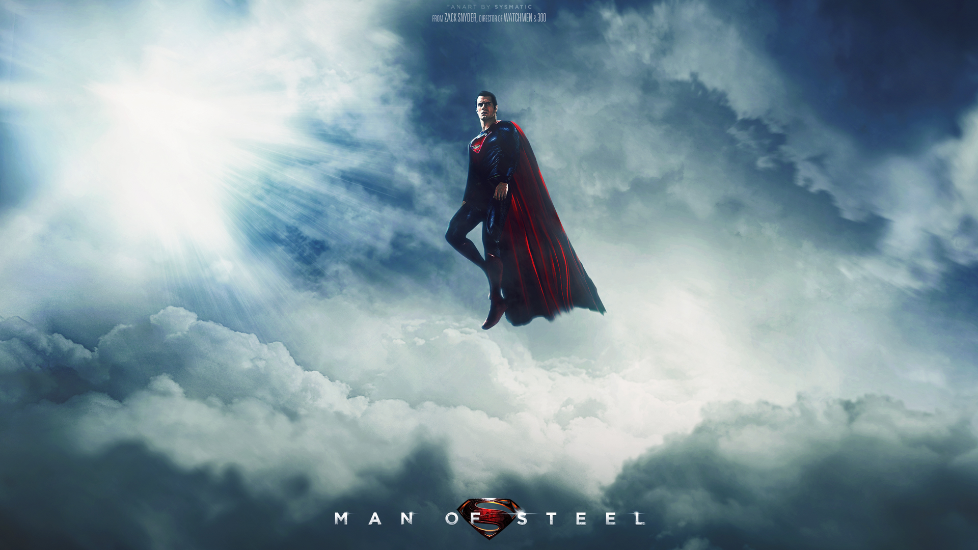 Man of Steel Wallpaper 3 *blue*