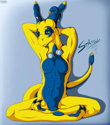 Static Pin-Up - Colored