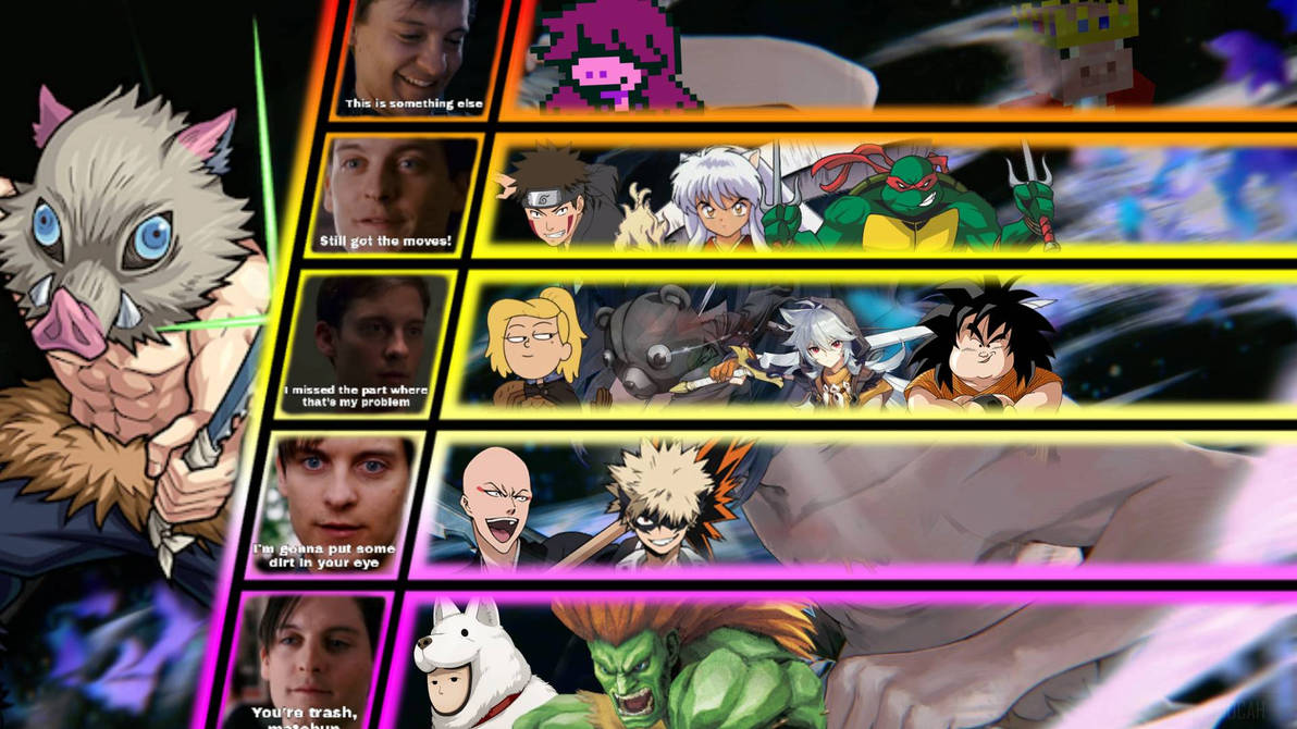 Inosuke Matchup Tier List by Joki999 on DeviantArt