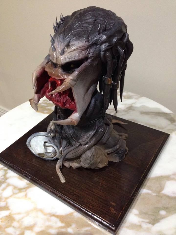 Predator Sculpture (Painted)