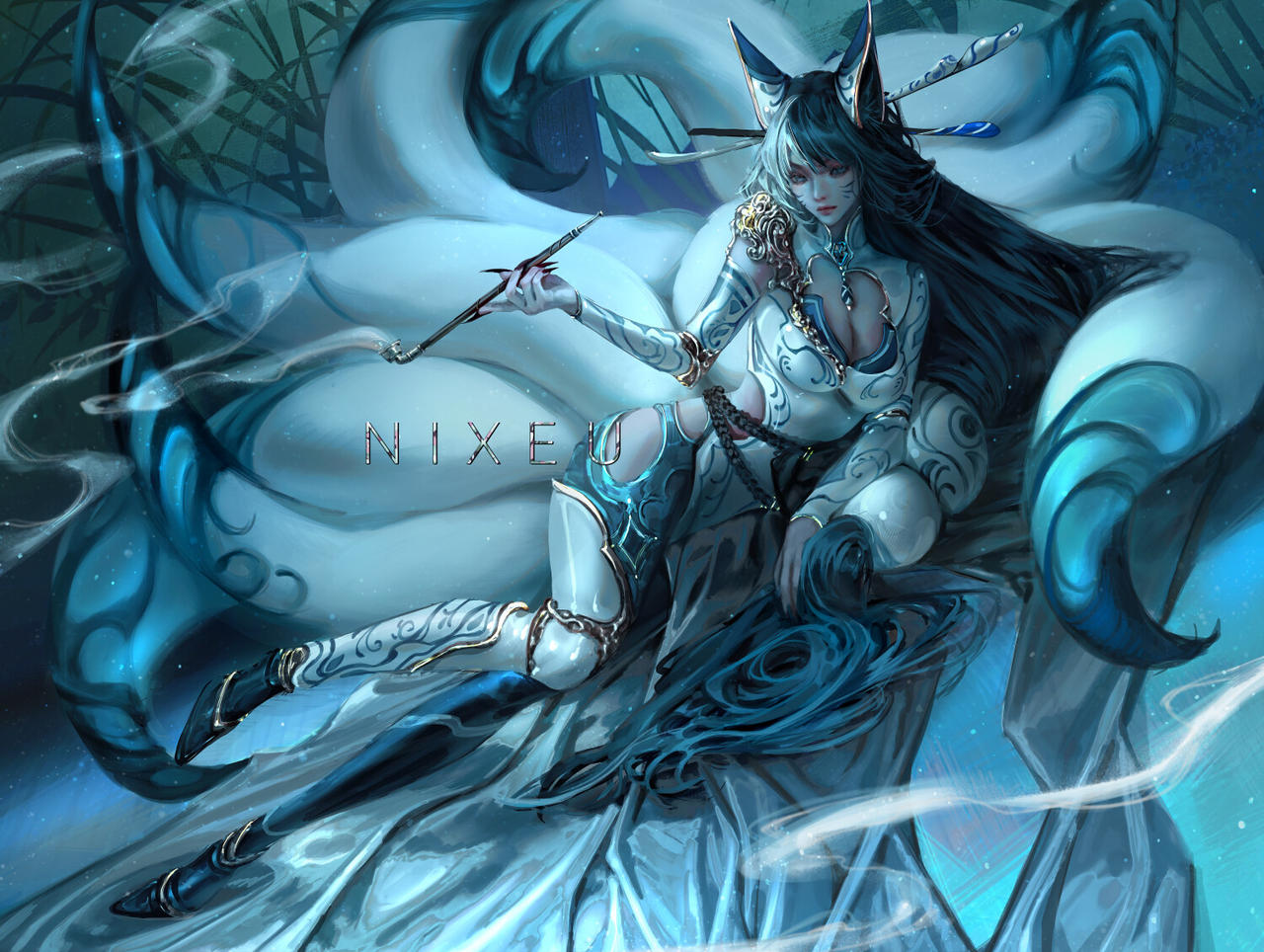Mystic Porcelain Ahri