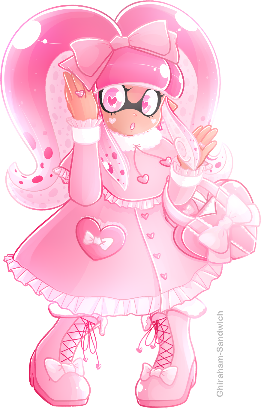 Pink Lolita Inkling