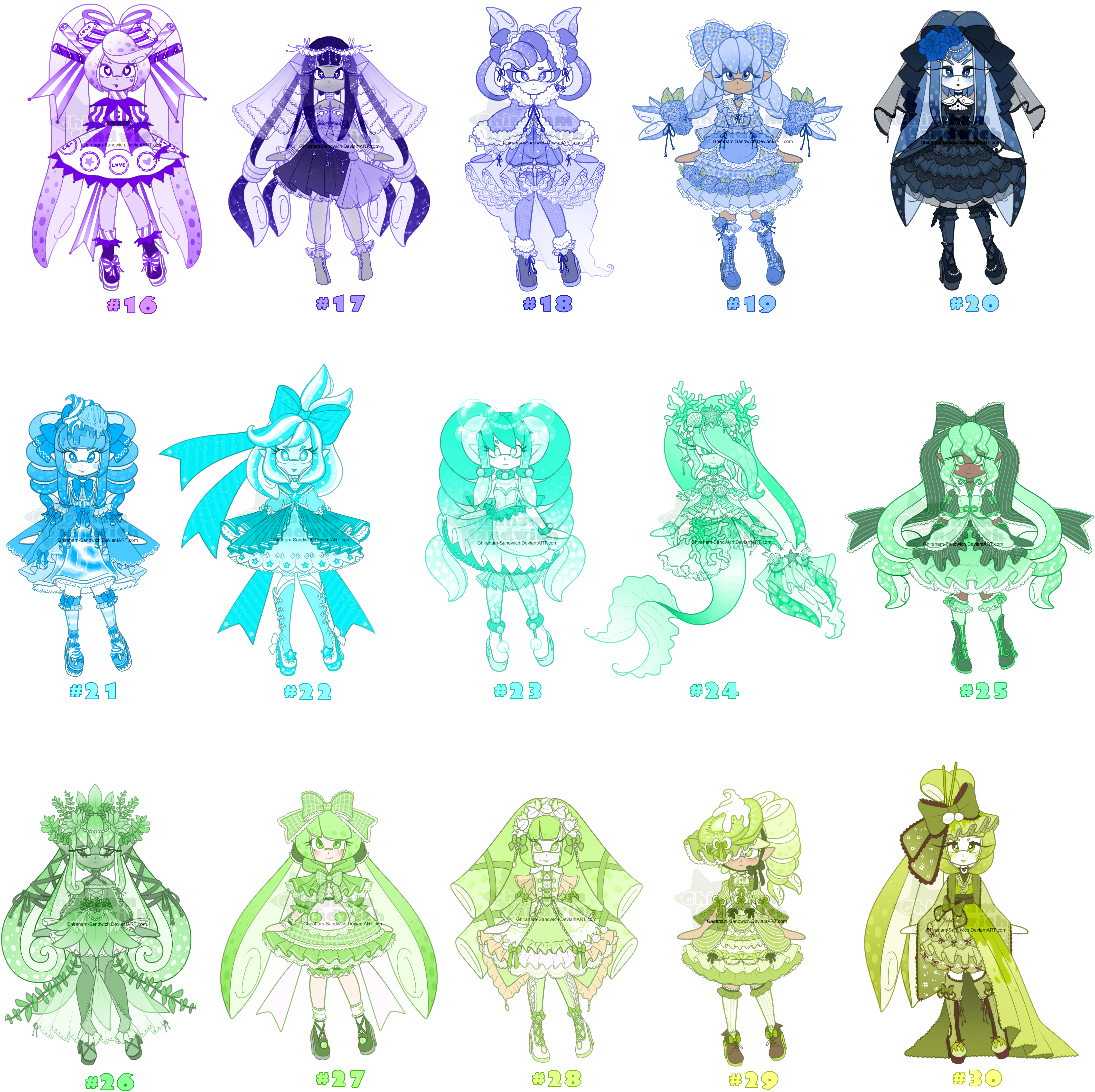 HUEVEMBER Inkling Adopts - CLOSED