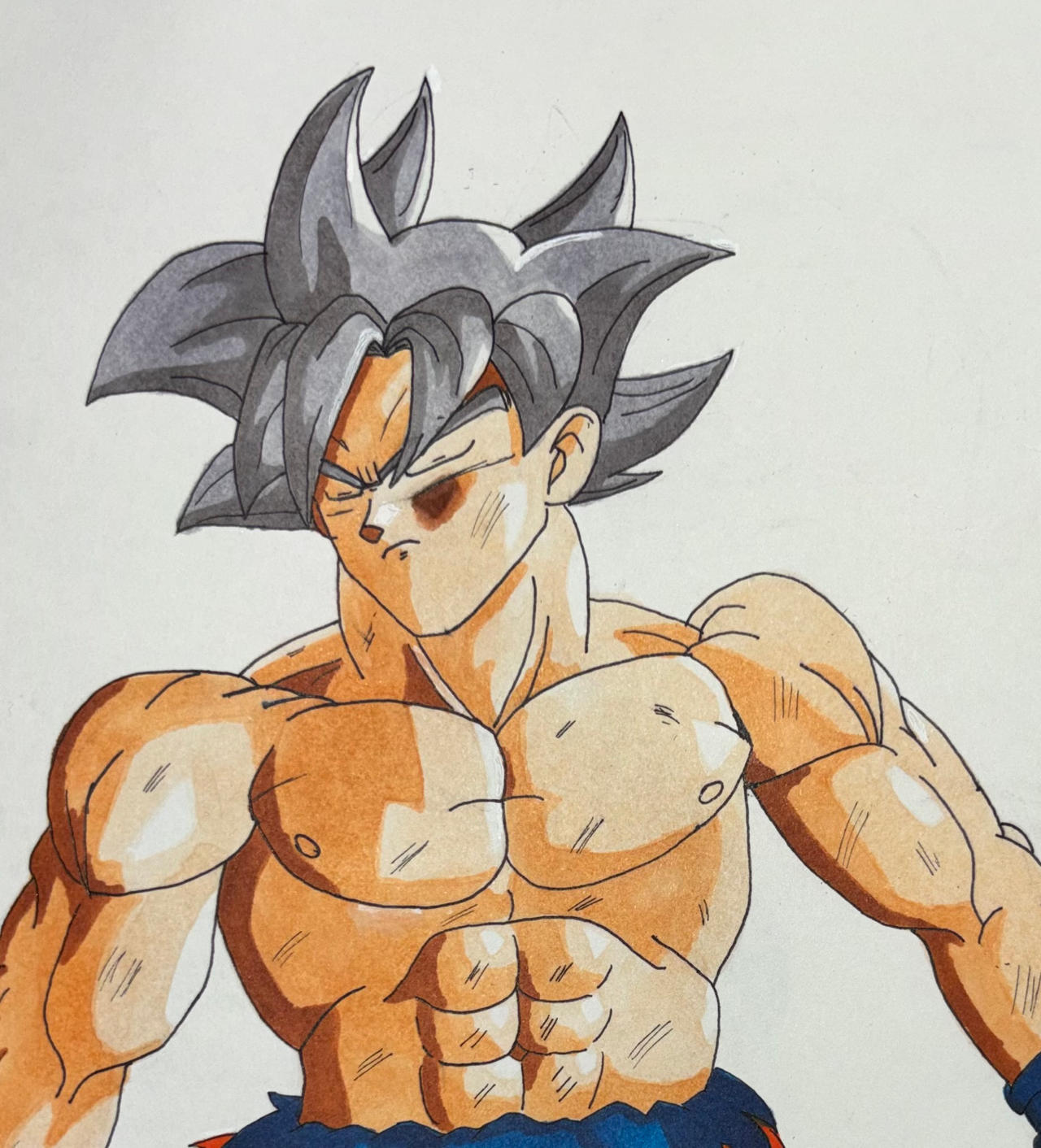 Mastered Ultra Instinct Goku By Kromiyha On DeviantArt mastered-ultra-instinct-goku-by-kromiyha-on-deviantart