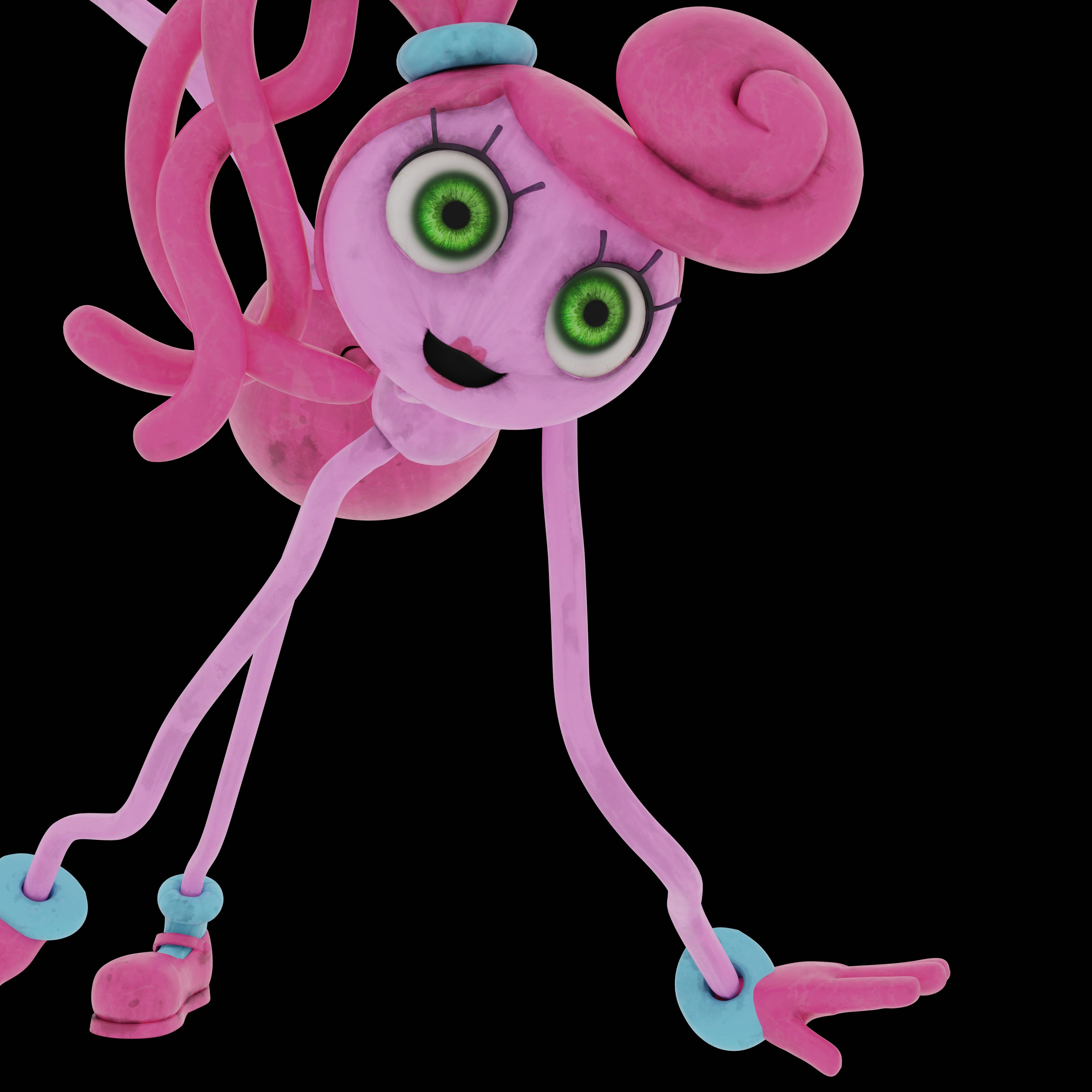 Mommy Long Legs gets a makeover #transformation #toysoftiktok #fidgett