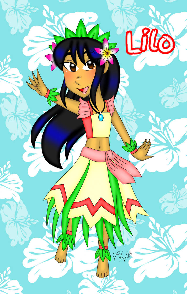 Hula Lilo by tiffknights731 on DeviantArt