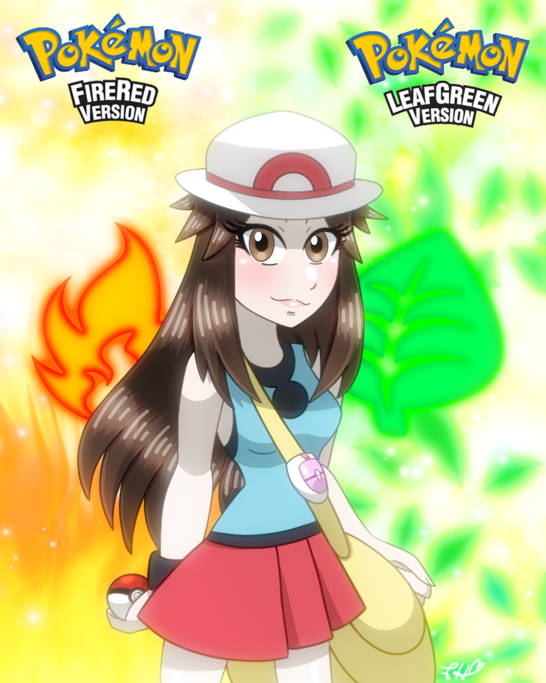 Pokemon Characters Trainer Leaf Alola (Green)