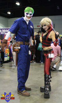 Joker / Harley Quinn Cosplay - Comikaze 2013