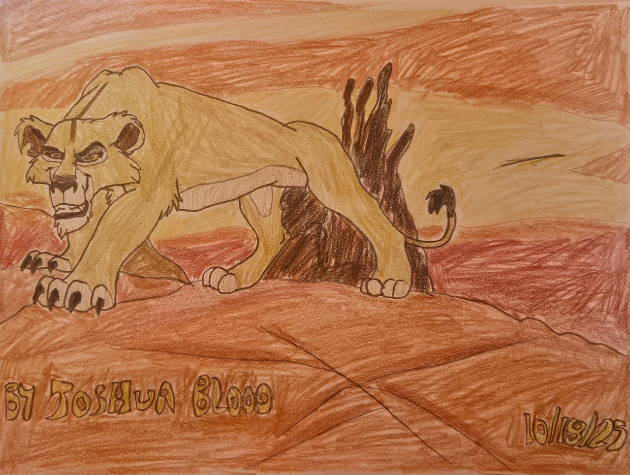 Simba Blood Zira from The Lion King II: Simba's Pride by JoshuaBlood on DeviantArt