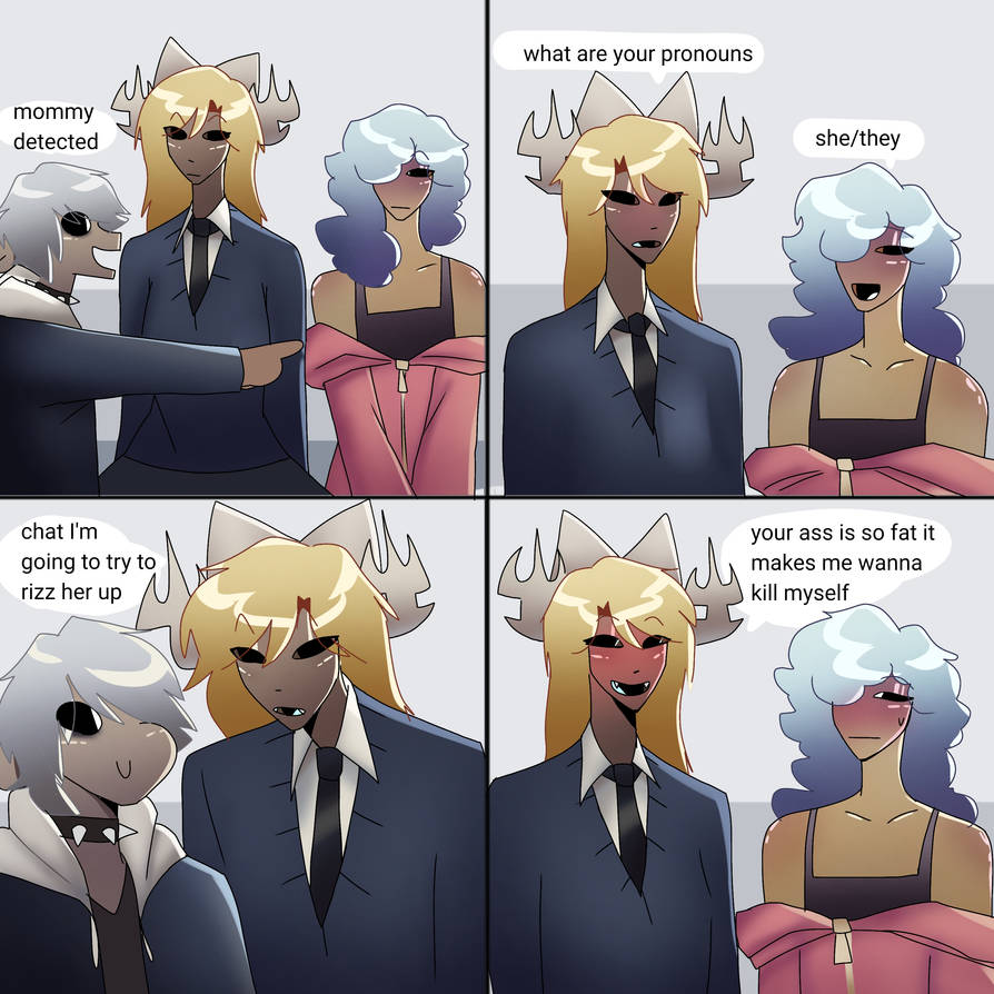 Squelette Rizz rizz attempt (?) by LarrytheSchizoCatXD on DeviantArt