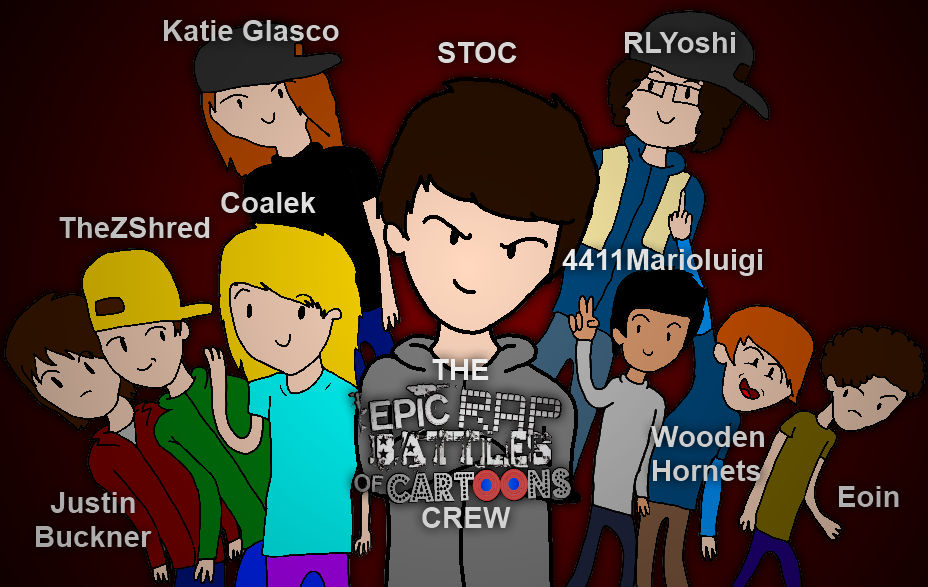 Epic Rap Battles of Cartoons Crew by OMGitsthatboy on DeviantArt