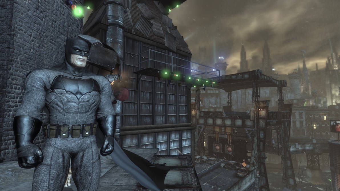 Arkham City Batman V Superman skin [release] by blamfablam on DeviantArt