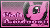 Pink-Rainboom stamp by DBluver