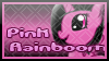 Pink-Rainboom stamp by DBluver