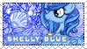 Shelly Blue Stamp Commission by DBluver
