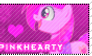 PinkHearty Stamp