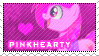 PinkHearty Stamp