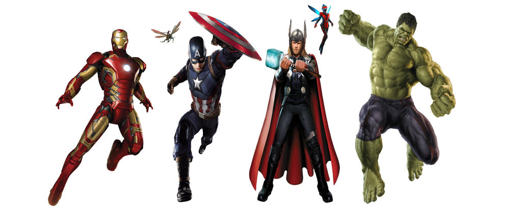 Original The Avengers Renders