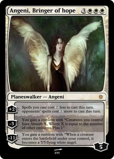 Angeni, Bringer of hope