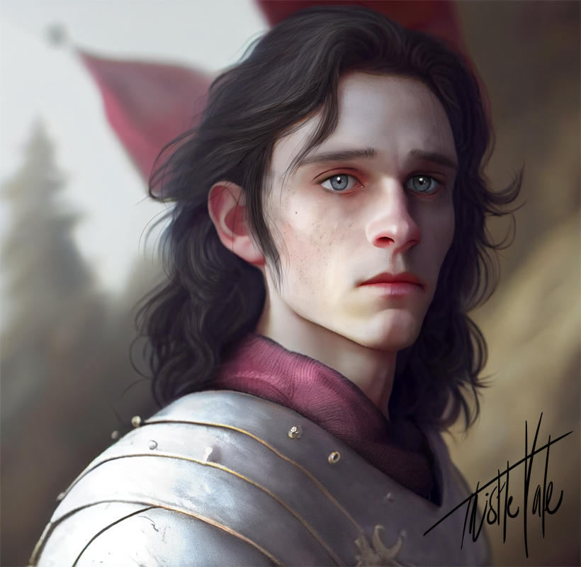 Portrait: Doru the Knight by ThistleVale on DeviantArt