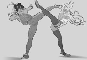 ChunLi VS Mirko