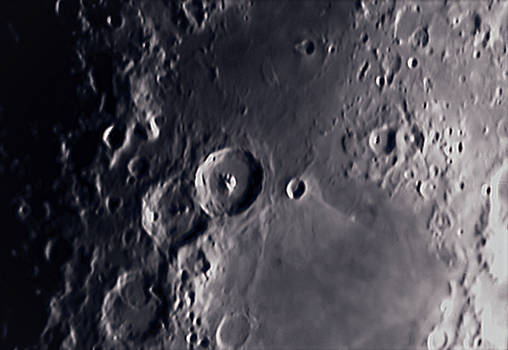 Moon's craters (Cyrillus, Theophilus,Catharina)