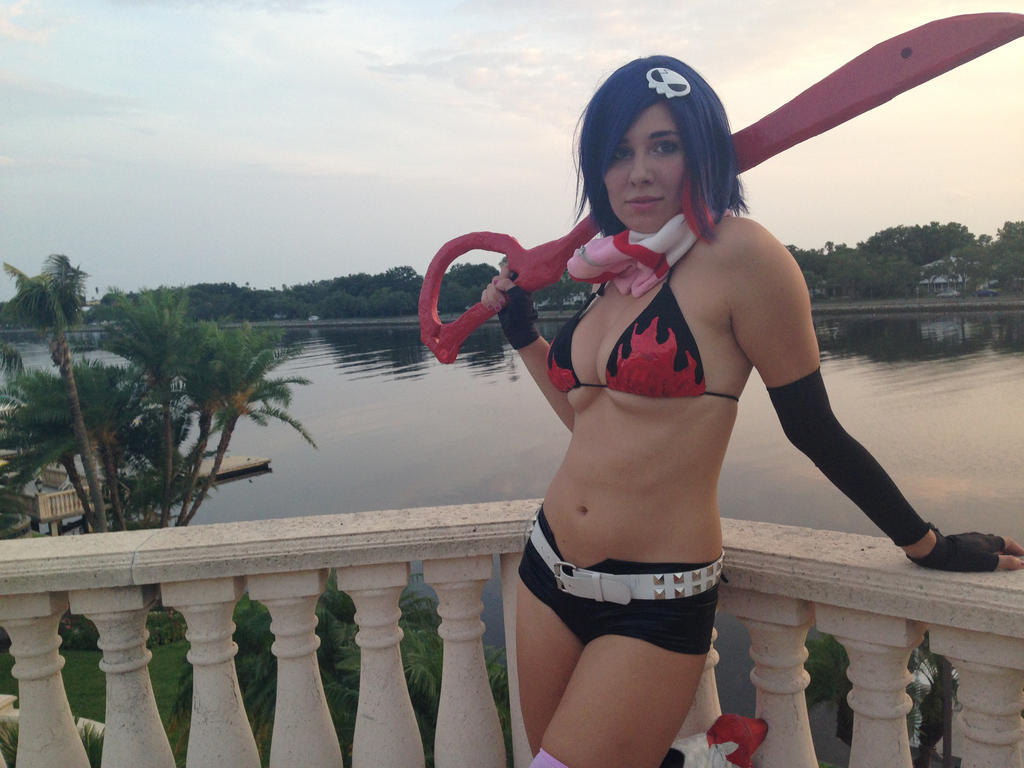 Yoko Littner/Ryuko Matoi Crossover Cosplay