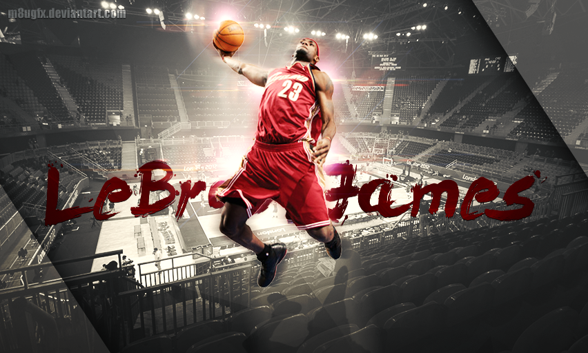 Lebron James - Wallpaper HD by M8uGFX on DeviantArt Lebron James - Wallpaper HD by M8uGFX on DeviantArt