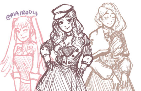 Hilda, Dorothea, and Mercedes