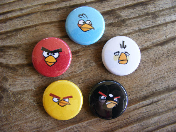 Angry Birds Buttons