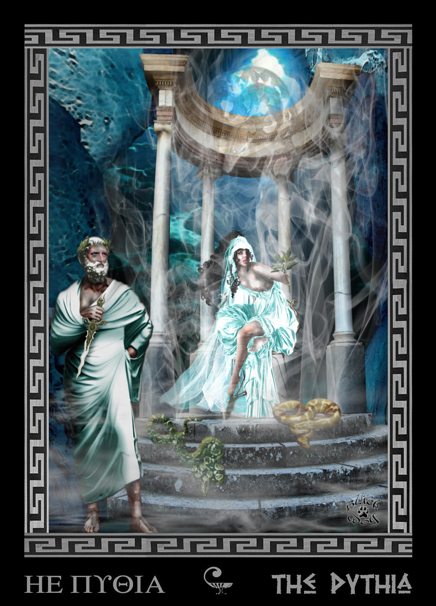 Pytoia The Pythia by BlackWolf-Studio on DeviantArt