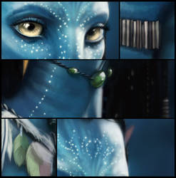 Neytiri close ups