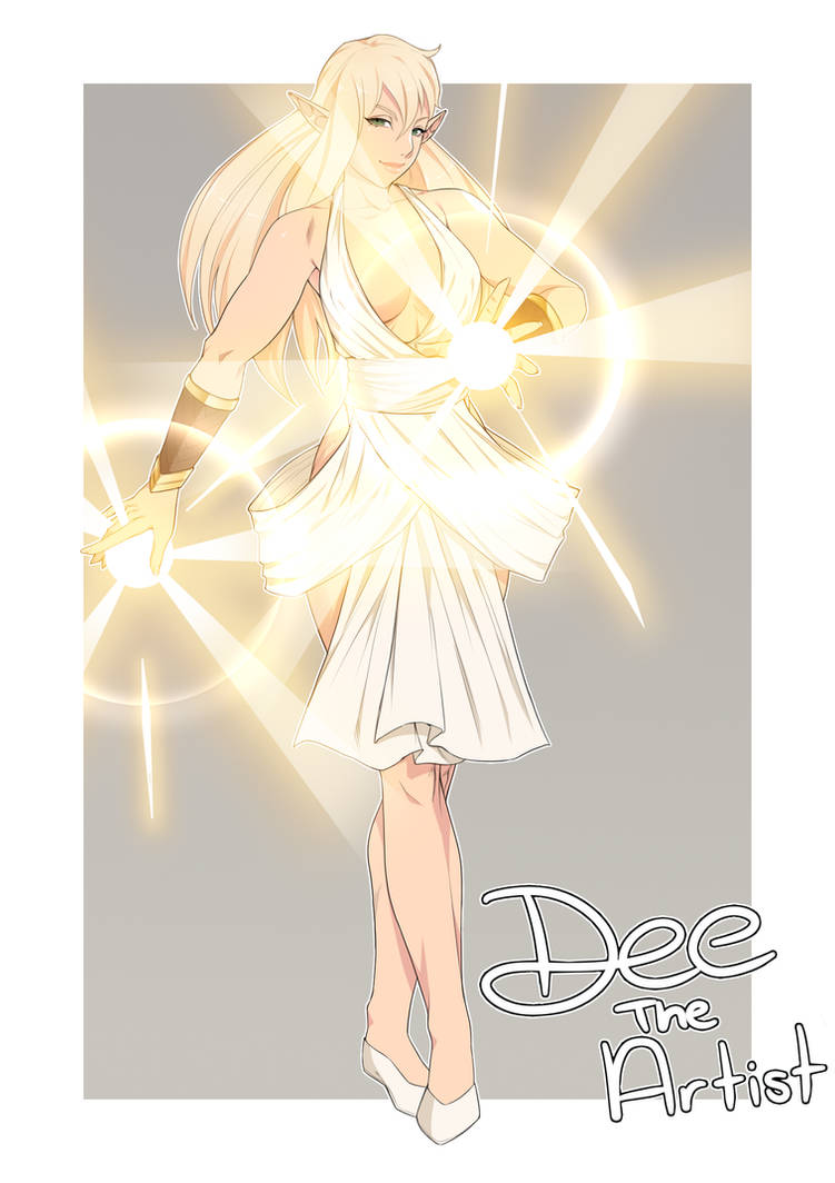 Holy Elf Magic by DeeTheArtist on DeviantArt