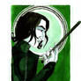 Severus Snape, Study in Green