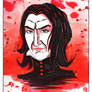 Severus Snape, study in Red