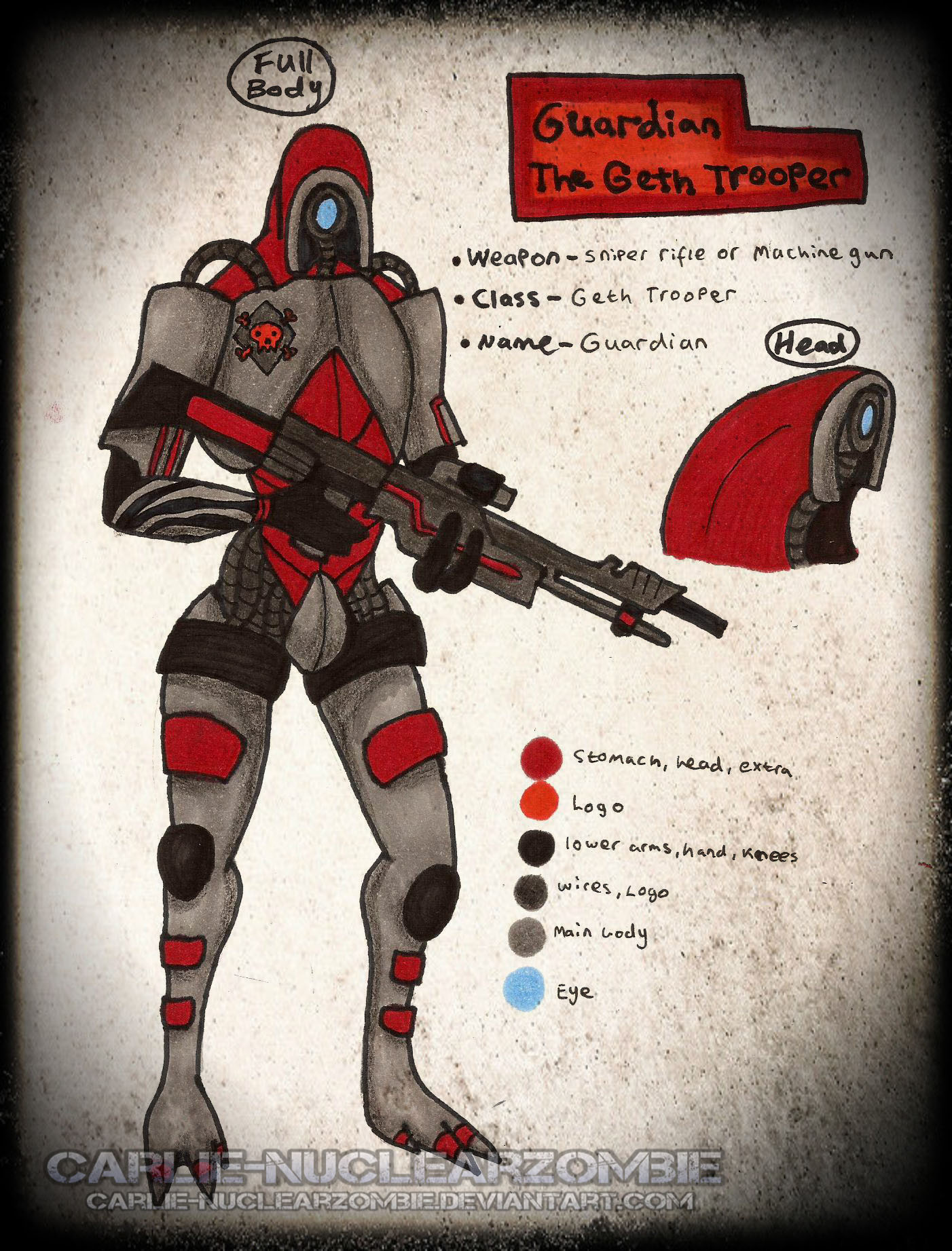 Gift- Guardian the Geth Trooper