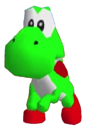 Yoshi Rig Model 64 Yoshi Super Mario 64 png by Cristianpsg2006 on DeviantArt