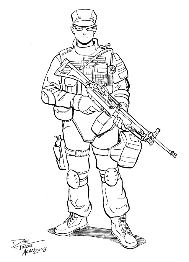 SWAT portrait