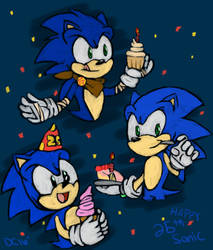 Something a little simple - Sonic 25th Anni.